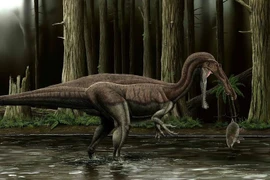 Loài khủng long ăn cá với móng vuốt khổng lồ, kinh dị