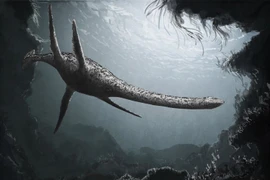 Lộ hình dáng quái dị của loài bò sát biển khét tiếng, cổ có 40 đốt sống 