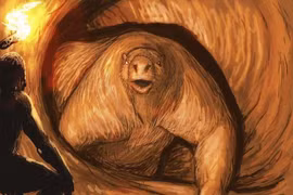 Sinh vật nặng 1 tấn, cao 3 mét, da dày như áo giáp 