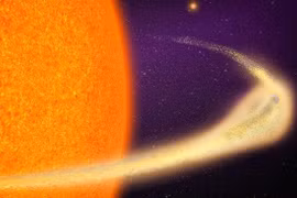 Phát hiện hành tinh gần Trái Đất đang tan rã kỳ lạ