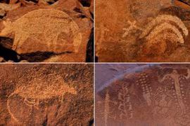 Thư viện đá 40.000 năm tuổi giữa sa mạc Úc khiến thế giới kinh ngạc 