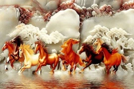  8 con ngựa trong tranh Mã đáo thành công có ý nghĩa gì?