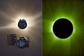 Chiêm ngưỡng nhật thực nhân tạo đầu tiên trong lịch sử 