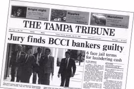  Kỳ án ngân hàng quốc tế trở thành công cụ cho thế lực đen 