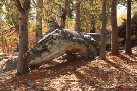 Khiếp đảm loài thằn lằn săn mồi nặng 1 tấn ở Australia 