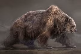 Tận mục loài gấu nặng hơn 1 tấn bị người xưa tận diệt 