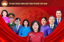  Chủ tịch và các Ủy viên Đoàn Chủ tịch Ủy ban Trung ương MTTQ Việt Nam ứng cử đại biểu Quốc hội khoá XVI