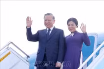 Tổng Bí thư Tô Lâm và Phu nhân kết thúc tốt đẹp chuyến thăm cấp Nhà nước tới Hàn Quốc