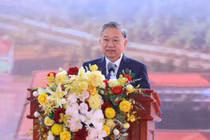 Tổng Bí thư Tô Lâm dự lễ khởi công đồng loạt 121 trường phổ thông nội trú liên cấp biên giới