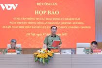 Chuỗi hoạt động kỷ niệm 80 năm ngày truyền thống Công an nhân dân