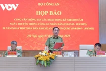 Chuỗi hoạt động kỷ niệm 80 năm ngày truyền thống Công an nhân dân