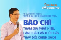 Báo chí tham gia phát hiện, cảnh báo và thúc đẩy thay đổi chính sách