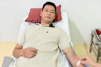 Cán bộ Công an kịp thời hiến máu cứu sống bệnh nhân ở Hà Tĩnh