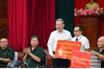 TBT Tô Lâm thăm TT điều dưỡng thương binh Thuận Thành
