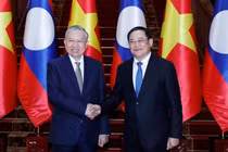 Việt Nam - Lào tiếp tục làm sâu sắc nội hàm 'gắn kết chiến lược'