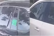 Hàng loạt ô tô bị chém vỡ kính tại phường Tây Hồ, Hà Nội