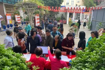 380 xã, phường và khu vực bỏ phiếu hoàn thành việc bỏ phiếu bầu cử