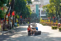 Bất ngờ diện mạo mới của Quảng trường Đông Kinh Nghĩa Thục