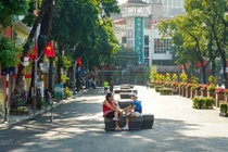 Bất ngờ diện mạo mới của Quảng trường Đông Kinh Nghĩa Thục