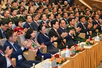 Chủ tịch nước Lương Cường dự Lễ kỷ niệm 50 năm Quốc khánh Lào