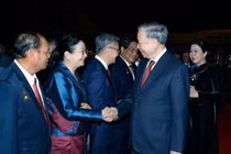 Tổng Bí thư và Phu nhân kết thúc tốt đẹp chuyến thăm cấp Nhà nước tới Lào