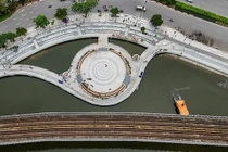 Hồ Hoàng Cầu ra sao sau gần 11 tháng thi công cải tạo?