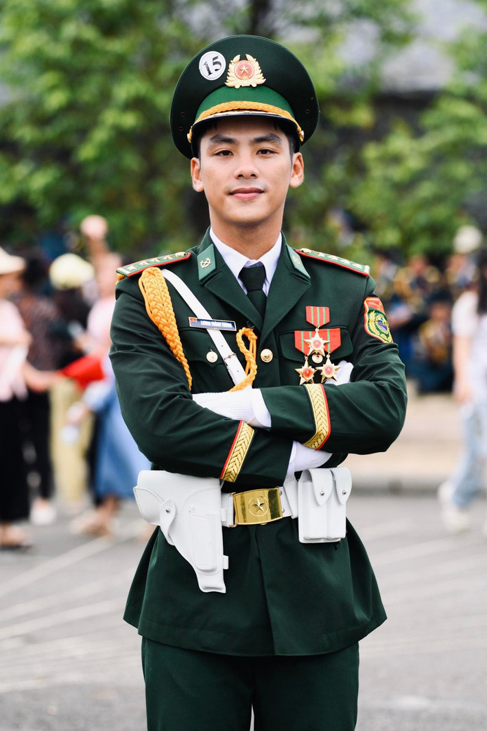 Đại úy Lương Thành Trung (SN 1995) thuộc khối Sĩ quan Bộ đội Biên phòng. Anh hiện đang công tác tại Bộ đội Biên phòng tỉnh Lạng Sơn. Ảnh: FBNV.