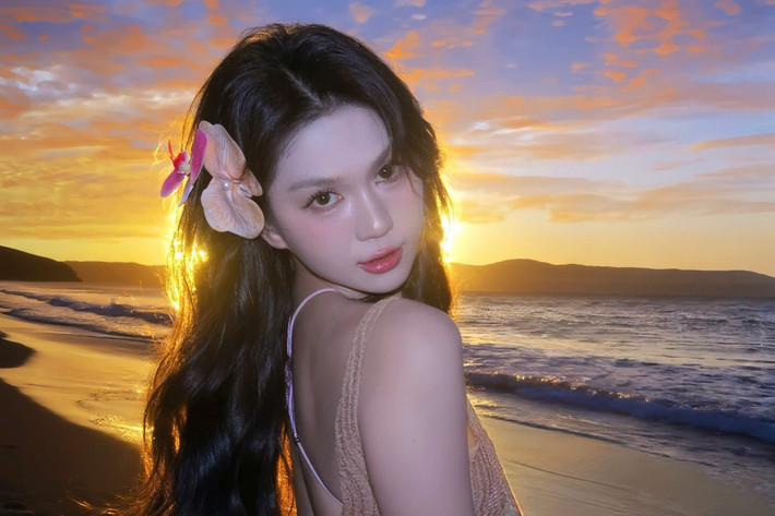 Từng khoảnh khắc, từ ánh mắt mơ màng đến nụ cười nhẹ nhàng của Ngọc Trinh, đều được ghi lại một cách tinh tế, tạo nên những bức ảnh có giá trị nghệ thuật cao.