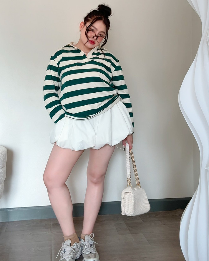 Kênh TikTok của Thanee luôn có những clip thú vị chia sẻ về cách chọn đồ, mix đồ để che giấu nhược điểm vóc dáng, và diện đẹp trong mọi hoàn cảnh.
