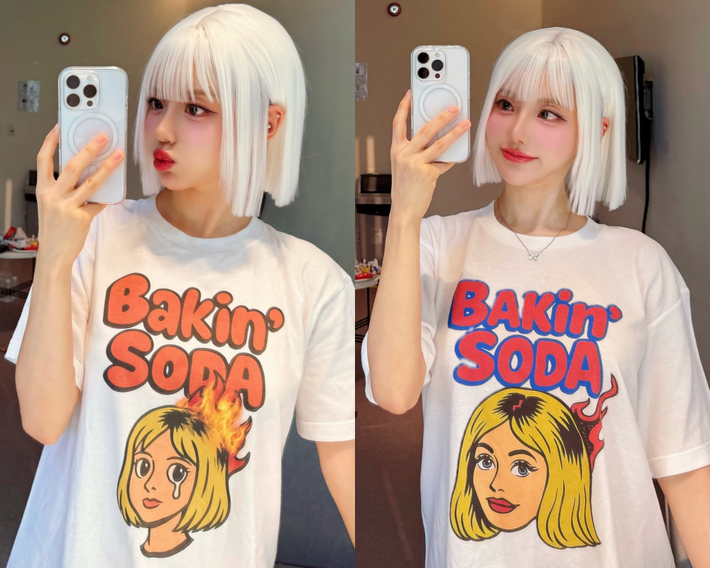 Xuất hiện bộ ảnh mới DJ SODA khoe luôn mái đầu bạch kim cực nổi bật.