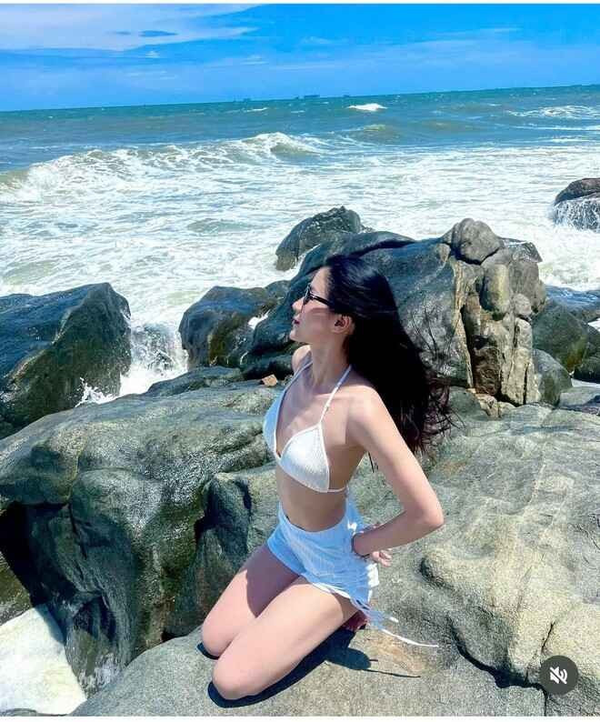 Kiều Trinh quê Quảng Trị, là một trong những hot girl bóng chuyền nổi bật.