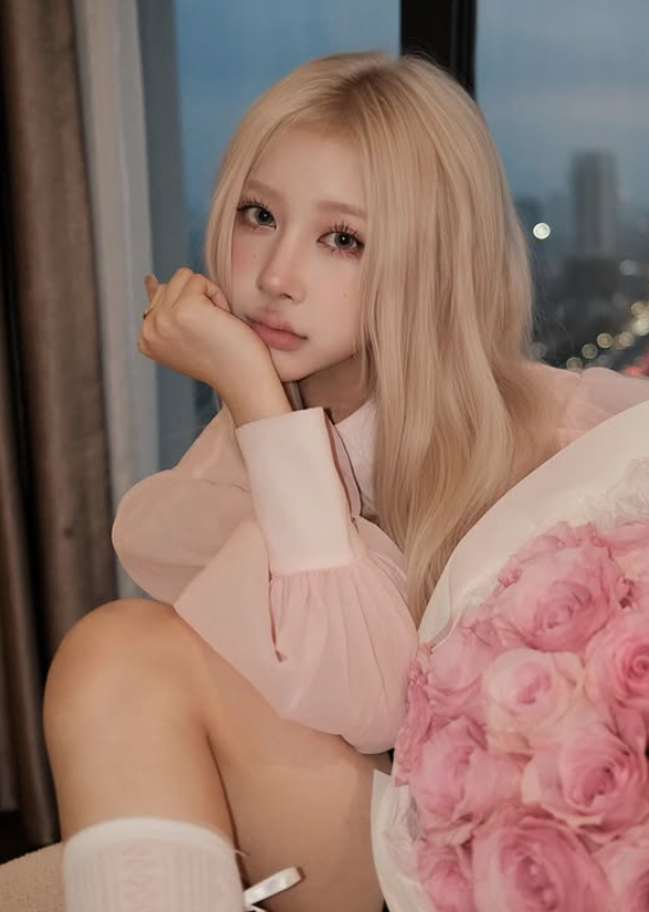 Lê Huyền Diệu, gương mặt được mệnh danh là "Rosé bản Việt" bởi nhan sắc ngọt ngào và phong cách cuốn hút.