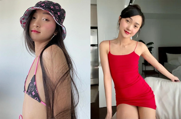 Các video lan toả sự tích cực, tự tin về một cô gái "ngực phẳng" nhanh chóng giúp Clara Đào trở nên nổi tiếng, hút tới 4,2 triệu người theo dõi trên TikTok.
