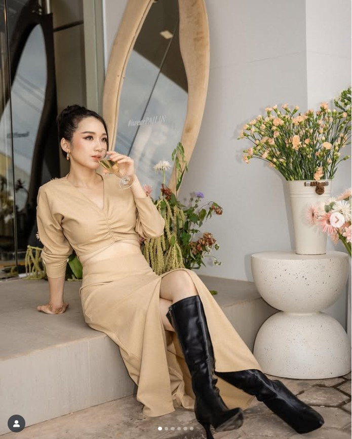 Ketmany cũng đón Tết Nguyên đán theo phong tục Việt để con trai cảm nhận được truyền thống quê hương mẹ.