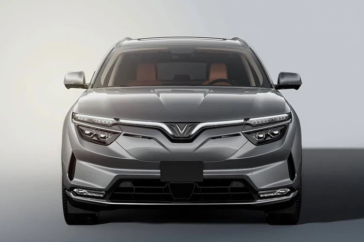 Cận cảnh VinFast VF e35 tự lái sắp xuất khẩu sang Mỹ