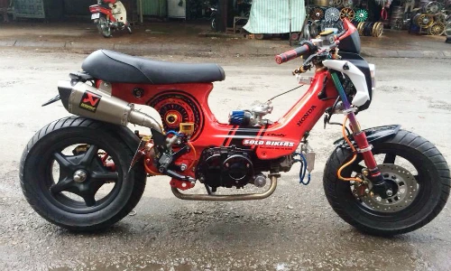Chi 50 triệu đồng biến Honda Chaly 50cc thành 110cc