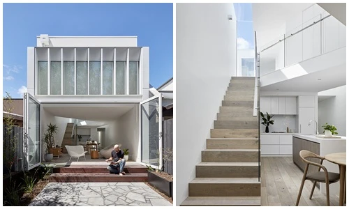 Tận dụng ống khói cũ làm nơi hứng nắng cực độc