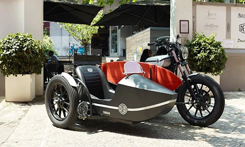 Yamaha XV950 “lên thùng” Sidecar siêu đẹp, siêu chất