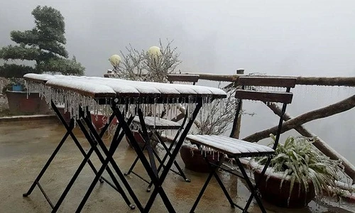 Hình ảnh Sapa đầy băng giá kích thích dân phượt