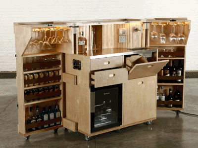 Ngạc nhiên với những loại bàn ghế “thần kì” biết biến hình