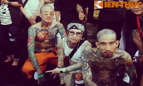 Trai xinh, gái đẹp Hà thành tụ họp tại lễ hội xăm hình