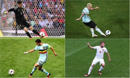 Đội hình tiêu biểu vòng 1/8 Euro 2016: Tôn vinh tuyển Bỉ