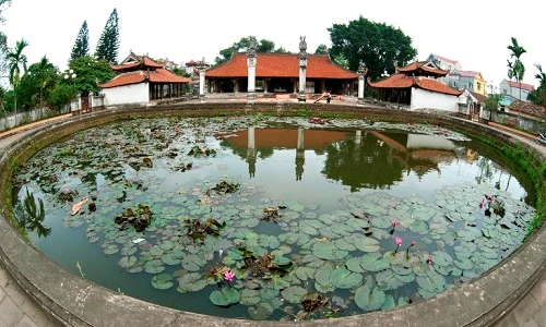 Vẻ đẹp kiến trúc mê hồn của đình Tây Đằng