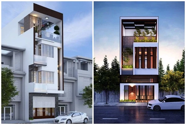 10 mẫu nhà phố 3 tầng được ưa chuộng nhất nửa đầu 2020