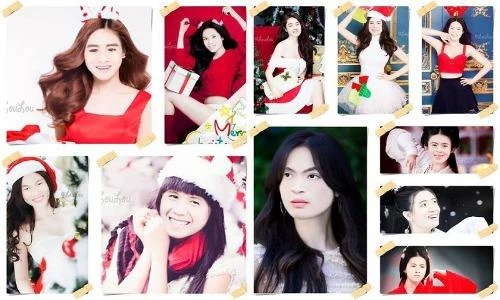 Chết cười xem cầu thủ đội tuyển Việt Nam giả gái đêm Noel