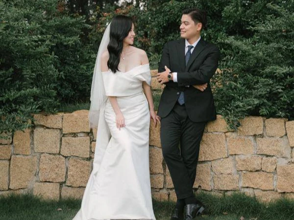 Cưới lần đầu, "single mom" Ly Kute gây chú ý với chiếc váy