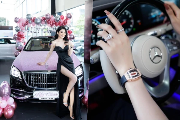 Khoe nhẫn kim cương triệu đô, LiLy Chen giàu cỡ nào?
