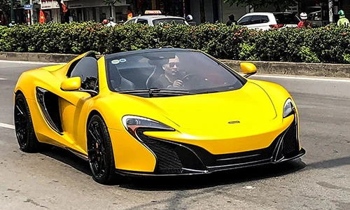 Siêu xe McLaren 650S Spider của Minh nhựa về tay đại gia Hà Nội
