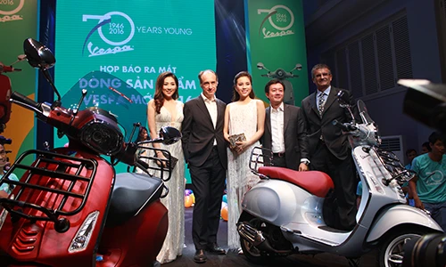 Piaggio Việt Nam ra mắt loạt xe Vespa mới giá từ 69 triệu