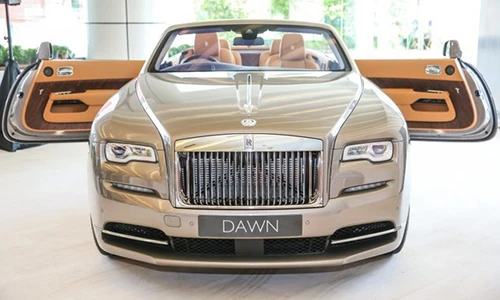 Cận cảnh siêu xe sang mui trần Rolls-Royce Dawn giá 22 tỷ